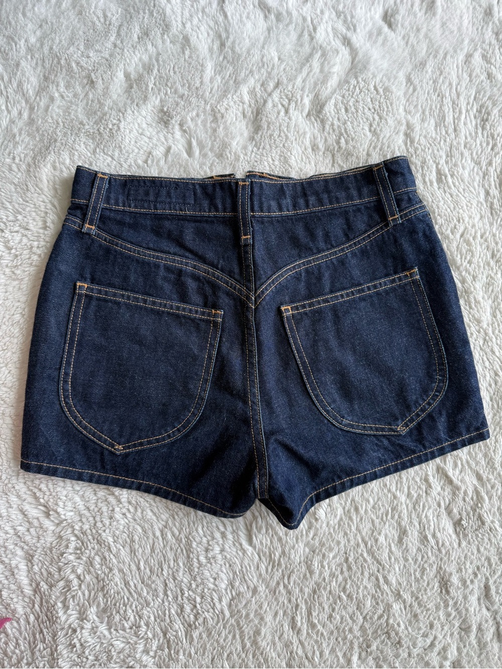 Rag & Bone Ellie High Waisted Denim Shorts - Picture 3 of 4